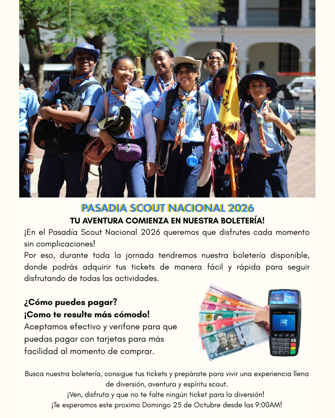 Pasadía Scout Nacional 2026 · pieza 7