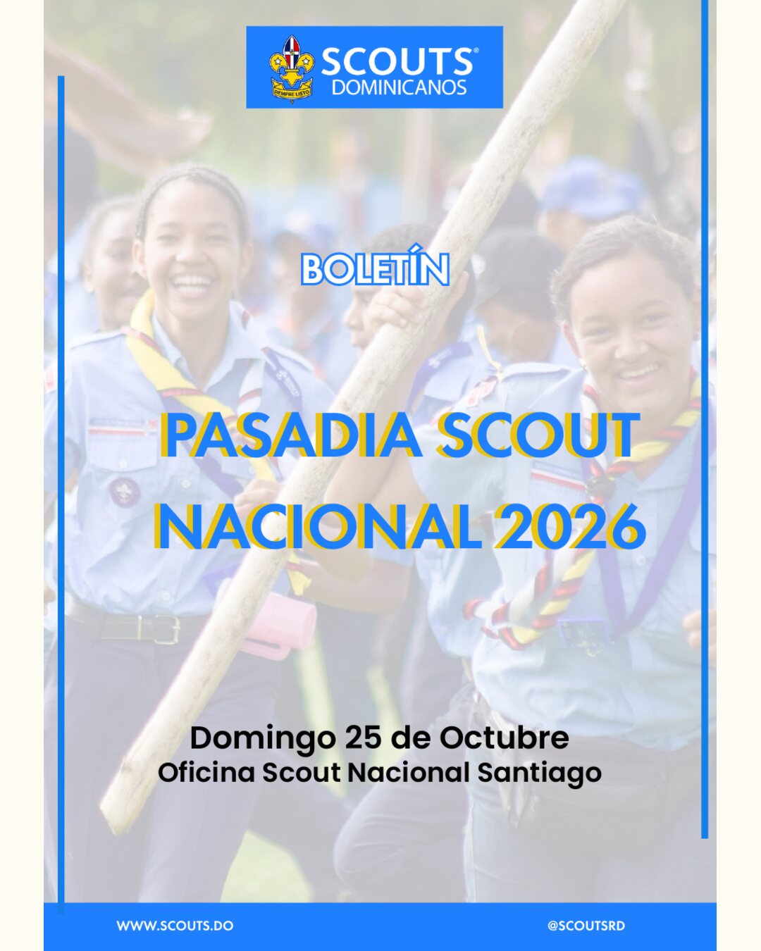 Pasadía Scout Nacional 2026 · pieza 1