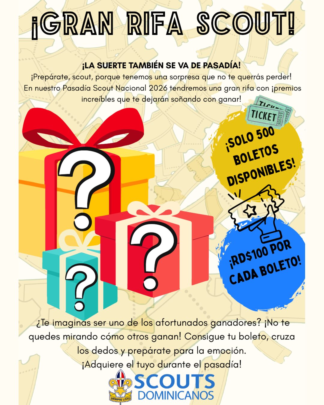 Pasadía Scout Nacional 2026 · pieza 6