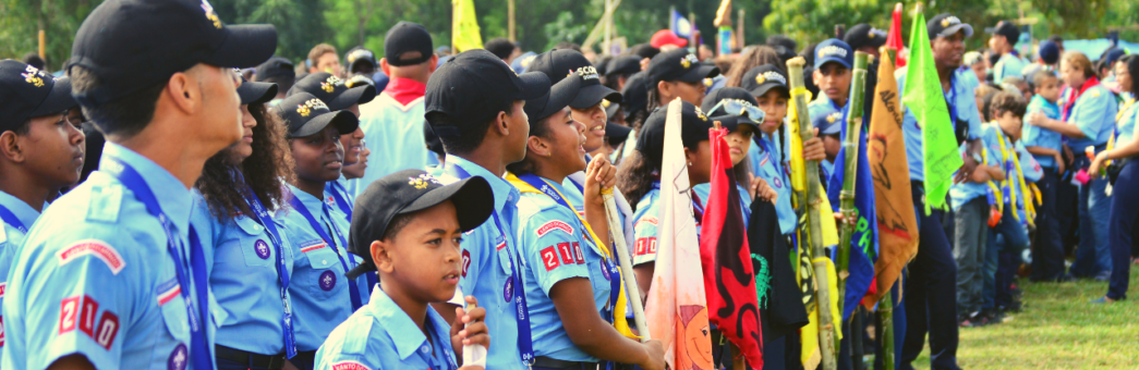 Scouts inauguran XIV campamento por valores