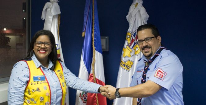 Scouts Dominicanos y Club Activo 20-30 Sto. Dgo. firman Convenio de Colaboración