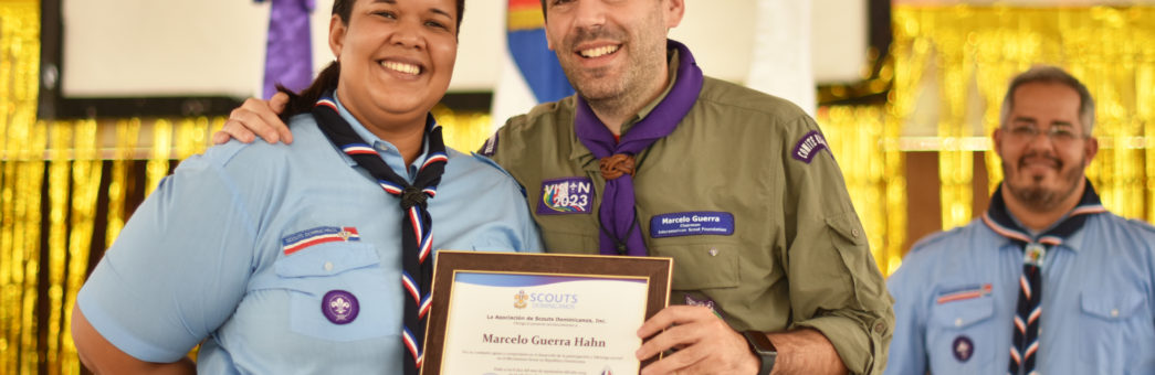 Scouts Dominicanos reconocen a Marcelo Guerra