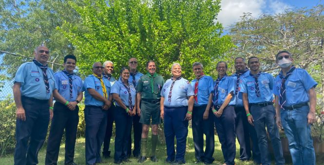 Scouts Dominicanos reconocen a tres miembros por sus méritos